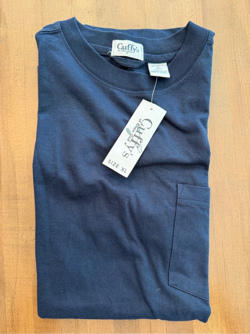 Cuffy’s of Cape Cod Men’s T Shirt / Navy Blue